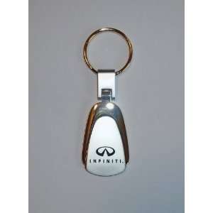    Infiniti Silver/Gold Teardrop Keychain   Made in USA!: Automotive