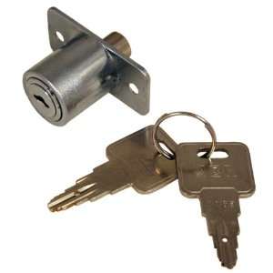   HitchSafe MEI 1635A Chrome High Security Sliding Door Lock Automotive