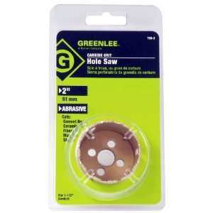  Greenlee 725 2 Carbide Grit Hole Saw, 2 Inch: Home 