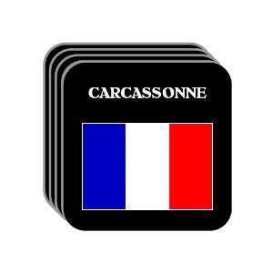  France   CARCASSONNE Set of 4 Mini Mousepad Coasters 