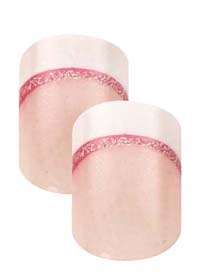 Cala Little Miss Girls NAILS Pre Glued Artificial Pink French 