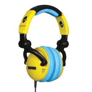  Skullcandy SC PRODJ3 SK Pro DJ Headphone, Yellow 