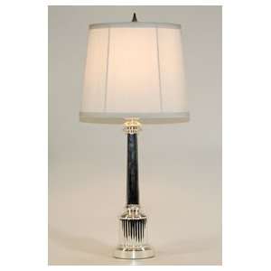  Robert Abbey Carlini Silver Plate Accent Lamp: Home 