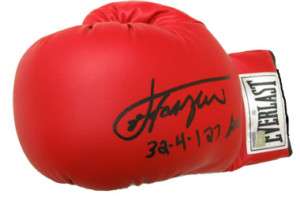 Joe Frazier Custom Signed Everlast Boxing Glove w/Stats  