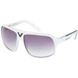Sabre Sunday Sunglasses White/Black/White/Gray Fade, One Size  