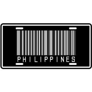  NEW  PHILIPPINES BARCODE  LICENSE PLATE SIGN COUNTRY 