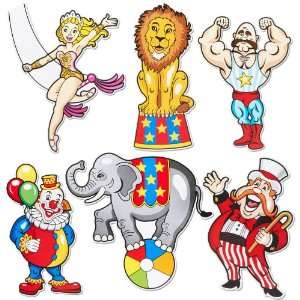  Carnival Cutouts Party Supplies Toys & Games