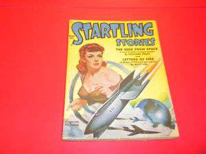 STARTLING STORIES 1951 May   SCIENCE FICTION PULP  
