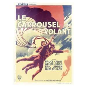 Le Carrousel Volant Giclee Poster Print, 32x44 