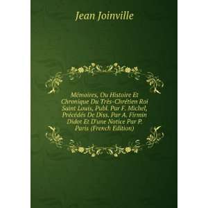   Par P. Paris (French Edition) Jean Joinville  Books