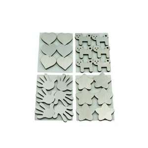   Swift Hands Memo Magnets, Stainless Steel, Set of 6: Kitchen & Dining