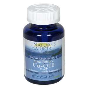 Natures Harbor Discover Your Inner Health Co Q10, Mega Potency, 75 mg 