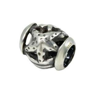  Sterling Silver Charm   Seashells & Starfish Jewelry