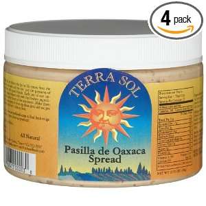 Terra Sol Pasilla de Oaxaca Spread, 12 Ounce Plastic Tubs (Pack of 4 