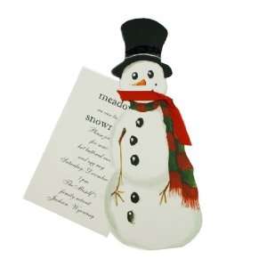  Printable Holiday Invitation   Snowman (10 Packs) Arts 