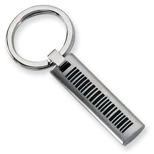  Stainless Steel Black Accent Key Chain: Everything Else