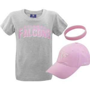  Atlanta Falcons Girls 7 16 Shirt and Hat Combo Pack 