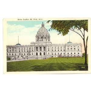   Vintage Postcard State Capitol St. Paul Minnesota 