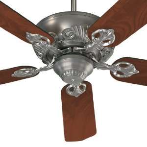  Chateaux Collection Satin Nickel Finish Ceiling Fan: Home Improvement