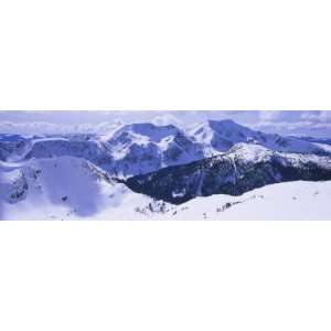  Snowcapped Mountain Range, Raft Mountain, Wells Gray 