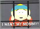 South Park Cartman in Jail, I Want My Mommy Magnet NEW UNUSED