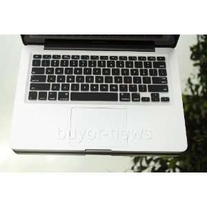  BLACK Silicone Keyboard Cover for Macbook White 13 