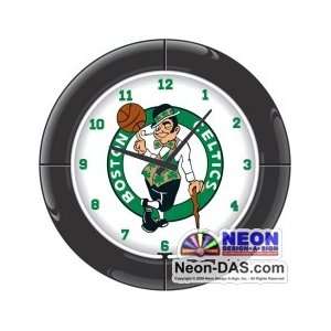  Boston Celtics Neon Clock