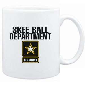  Mug White  Skee Ball DEPARTMENT / U.S. ARMY  Sports 