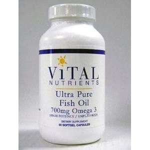  Vital Nutrients   Ultra Pure Fish Oil Unflavored   90 caps 