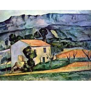   in Provence   near Gardanne Paul Cezanne Hand Pa