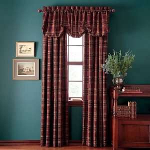   Chaps Yorkshire Plaid Lined and Interlined Window Treatments Home