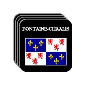  Picardie (Picardy)   FONTAINE CHAALIS Set of 4 Mini 