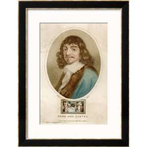  Rene Descartes French Mathematician and Philosopher Framed 