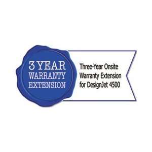 UD631E Three Year Onsite Warranty Extension for Designjet 