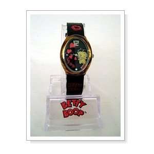  Betty Boop  Ladies Watch (Gold Oval, Black) Everything 