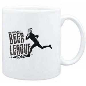  New  Tennis   Beer League / Since 1972  Mug Sports