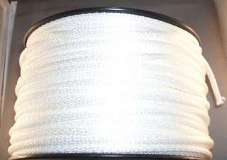 16 x 300 Premium Braided White Polyester Cord  