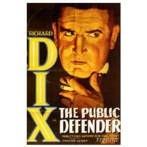  The Public Defender Movie Poster (27 x 40 Inches   69cm x 