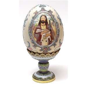  Good Shepherd Decorative Egg with Pedestal: Everything 