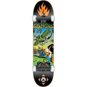  Black Label Watkins Space Junk Complete Skateboard   8.0 w 