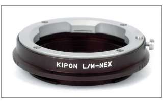 Leica M lens   Sony Alpha NEX 5/ NEX 3 Kipon Adapter  