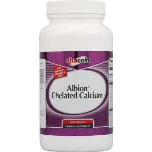  Vitacost Albion Chelated Calcium    180 Capsules Health 