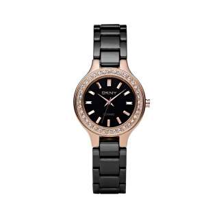   NY4981 with Black Dial and Black Ceramic Strap Ladies Watch  
