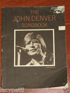 The John Denver Songbook Piano Vocal Cho​rd 1971 073999058383  