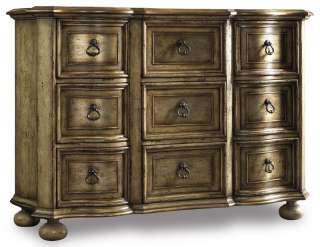 Antiqued Cherry William and Mary 9 Drawer Dresser Chest  
