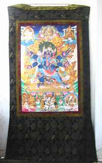 so thangkas without a brocade require some kind of frames