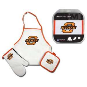 Oklahoma State Cowboys Tailgate & Kitchen Grill Combo Set 