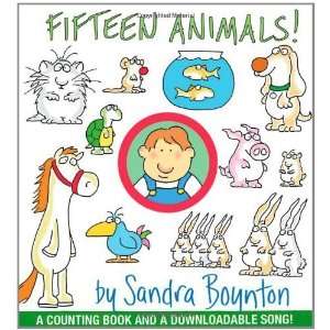  Fifteen Animals [Board book] Sandra Boynton Books