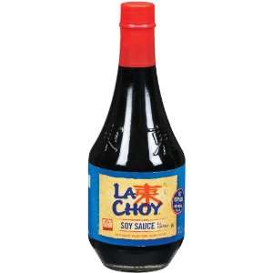 La Choy Soy Sauce, 15 oz (Pack of 12) Grocery & Gourmet Food