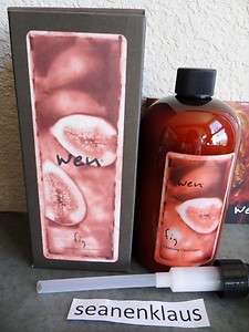 NIB WEN by Chaz Dean Fig Cleansing Conditioner 16oz with Pump and DVD 